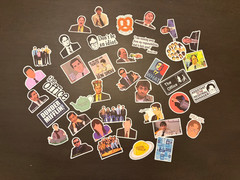 39PCS The Office Stickers TV Dwight Jim Stanley Creed Vinyl Decals Die Cut