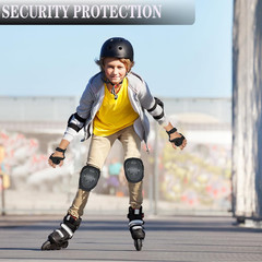 Kids/Youth Knee Pads and Elbow Pads Set for Kids 3-14 Years Boys Girls Protectiv