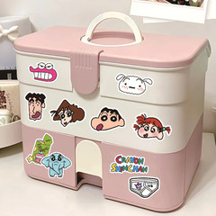 100pcs Cartoon Anime Shin Chan Waterproof Stickers Laptop Phone Decal Set – NEW
