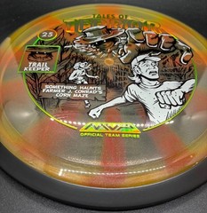 Axiom MVP Proton Trail RARE Swirly Plasma FX Halloween Special Conrad Disc Golf