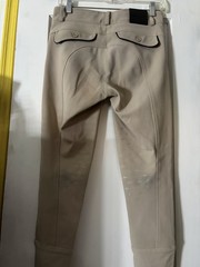 Iago Women’s Equestrian Riding Breeches US Size 26, It 40, Tan