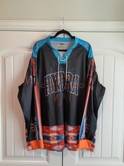 Hydra Paintball Fit Mesh Hockey Style Western Design Multicolor 3xl