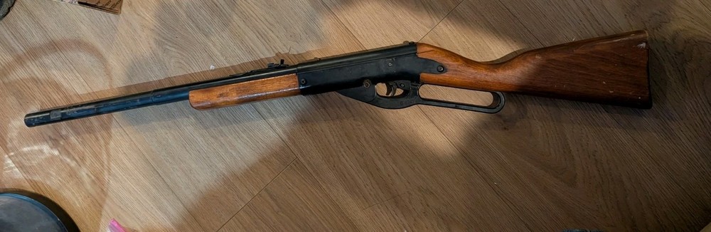 Vintage Daisy Model 95B BB Gun Wood Stock – Shoots Great – Rogers, AR