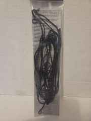 FACTORY HOYT RX-9 RX10 ULTRA Bow Strings w/Speed Nocks Ultra Black COMPLETE SET