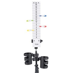 New Valley Walber Score Keeper Set Scoreboard & Drinkholders for Cornhole, E…