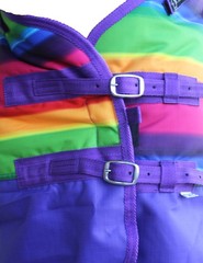 1200D Waterproof Turnout Horse Blanket Medium Weight – Fleece Lined Winter