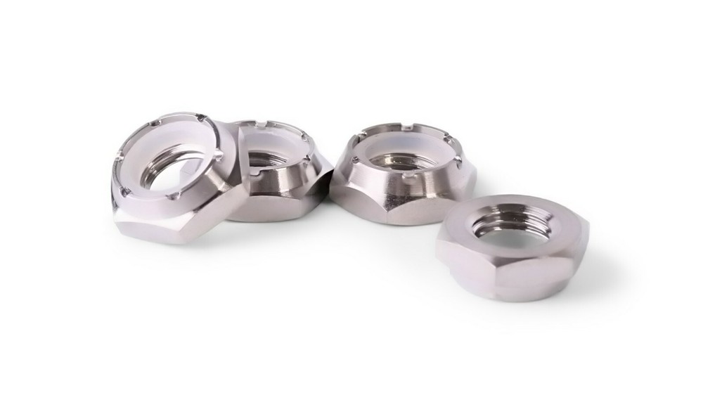 5/16-24 Titanium Skateboard Axle Nuts 4 pieces 6AL4V Aerospace Grade Titanium