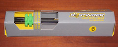 Bee Stinger MicroHex 10″ Stabilizer in Matte Black w/Green – B Stinger