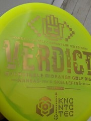New Dynamic Discs Lucid Verdict Midrange Disc Golf Disc Handeye Stamp 177 Grams