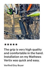 CURVED-Grips for Mathews (2019+) VXR,V3X,TRX,Phase,Title etc.1/2.5/5/7/10/12 deg