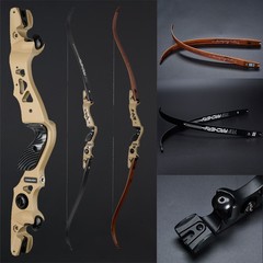 Archery 62″ Hunting ILF Takedown Recurve Bow for Right Hand Competition Hunting
