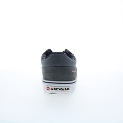 Airwalk Kickflip CW06510M Mens Gray Suede Skate Inspired Sneakers Shoes