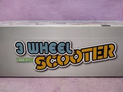 Kids Kick Scooter Blue Adjustable Height Age 3+ Max Weight 75 lbs Safety Brake