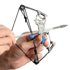 5.5″ Mini Compound Bow Kit Toy Arrows Target Shooting Archery Gift Pocket Bow
