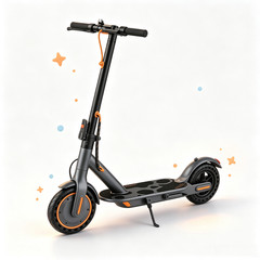 350W Kids Electric Scooter Foldable Long Range Scooter with Front Rear Lights