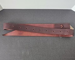 Leather Latigo Tie Strap Burgundy 5′ x 1 3/4″ – Enbei Equine
