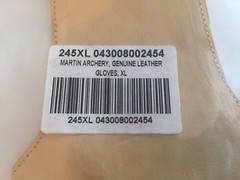Martin Archery Leather Archery Glove XL #245