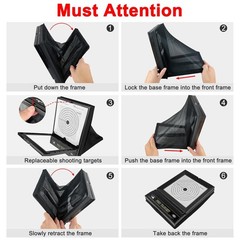 Self-Standing Airsoft Target – Portable Trap for Plastic BBS