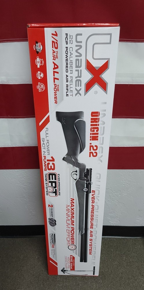 Umarex Origin PCP .22 Pellet Gun Air Rifle, 1100FPS, w/ Hand Pump – 2251378
