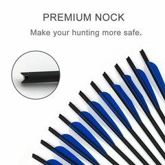 20 Inch Hunting Crossbow Bolts Crossbow Arrows OD8.8mm +/OR Broadhead Shooting