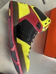 Osiris NYC 83 red ,black &yellow skateboarding shoes #skateboarding #y2k