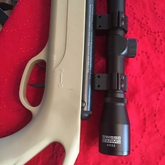 Swiss Arms TAC-1t Nitro Piston Beak Barrel Air Rifle 177 Cal W/4/32 Scope & Case