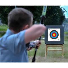 40Pcs 16 – 31In Standard Targets Paper Waterproof PVC FITA-Archery Practice Bow