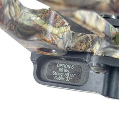 Elite Archery Option 6 Right-Handed 60 lbs. 28″ Draw Hunting Compound Bow