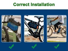 36V Ebike Battery 100W-600W 36V 10Ah electric bicycle Lithium Li-ion Battery 30A