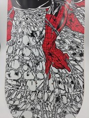 2022 Huf x Spiderman Glow In The Dark Skateboard Deck Series 1 Limited Marvel 🕷