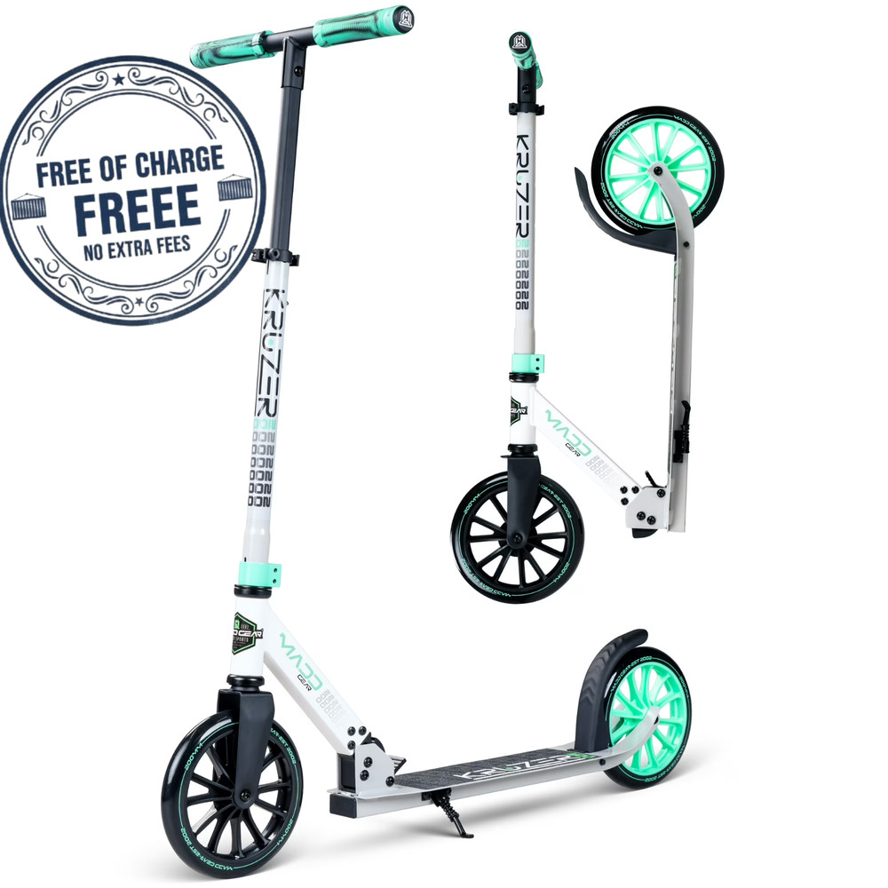 Madd Gear Kruzer 200mm Commuter Scooter Folding Teens & Adults Max Weight 220LBS