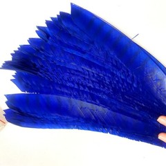 Archery Turkey Feathers 7-9in Cut Barred Fletches Making Traditional Flu Arrows