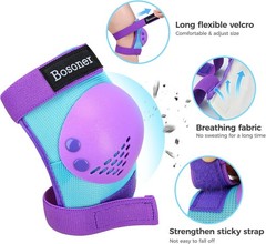 BOSONER Kids Knee Elbow Pads Outdoor Sports Protective Gear