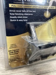 QAD Ultrarest LD Pro Series Full Containment Arrow Rest – Black – Left Hand Only