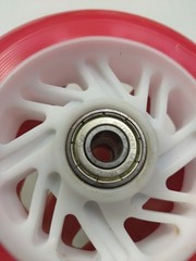 Luminous LED Light Up Wheel 110mm 85a Pink Single Wheel