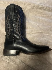 Tecovas Men’s Black Leather Western Cowboy Boots, US 8D, MPN 279272 S 1121
