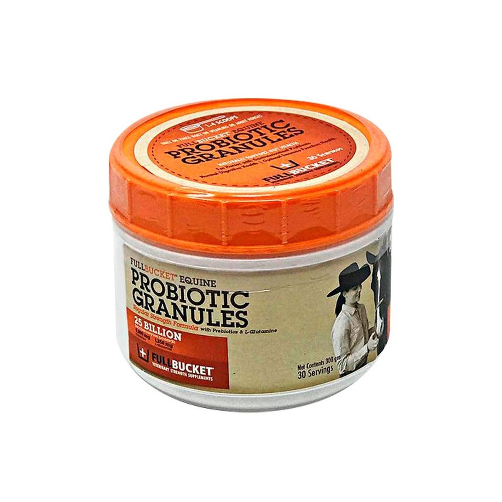 FullBucket Equine Probiotic Granules with Saccharomyces boulardii for Daily D…