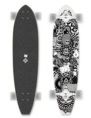 Streetsurfing None Street Surfing Kicktail Rumble Board Black 91 Cm 06-14