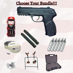 Gamo PT-85 Blowback CO2 Semi Auto Pistol .177 Pellet 450 fps w/ Bundle Options