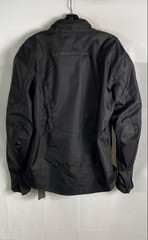 BILT Men’s Evolution Motorcycle Jacket Black Textile Water Resistant Armor NWT M