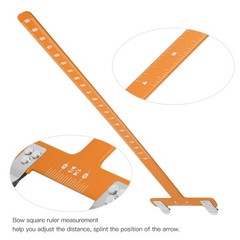 Archery T Ruler Precision Measuring Tool For Bow Setup Aluminum Alloy Popular
