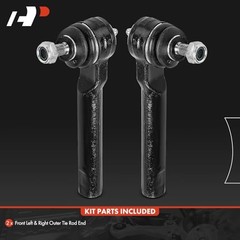2 x Front Outer Tie Rod Ends, Compatible with Fiat 500 2012-2019
