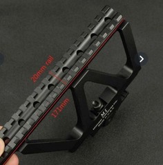 Side Scope Mount All Metal Quick Release For The 47 or 74 AK