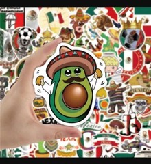 Mexico Stickers decal pack waterproof water bottle 60 pieces! 1.9-3 inches