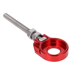 Motorcycle 2pcs 12mm Chain Adjuster Tensioner CNC Universal for CRF50F red