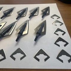 Blue Bear Razor Head Broadhead Lot of 12
