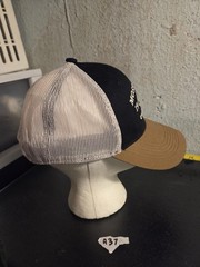 Mossy Oak 1986 Camouflage Trucker Hat | Black/Brown Mesh Back Snapback OSFM