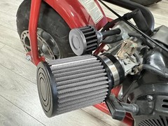 62mm /12mm Air Filter/Kit For Honda Clone 6.5 HP GX160 Coleman Baja Trailmaster