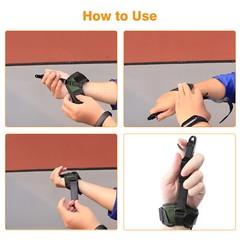 Archery Wrist Release Aid Trigger Adjustable Strap Caliper Compound Bow Hunting