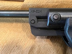 Baikal IZH MP-53M Russian sporter air pistol, .177 caliber, with box and manual
